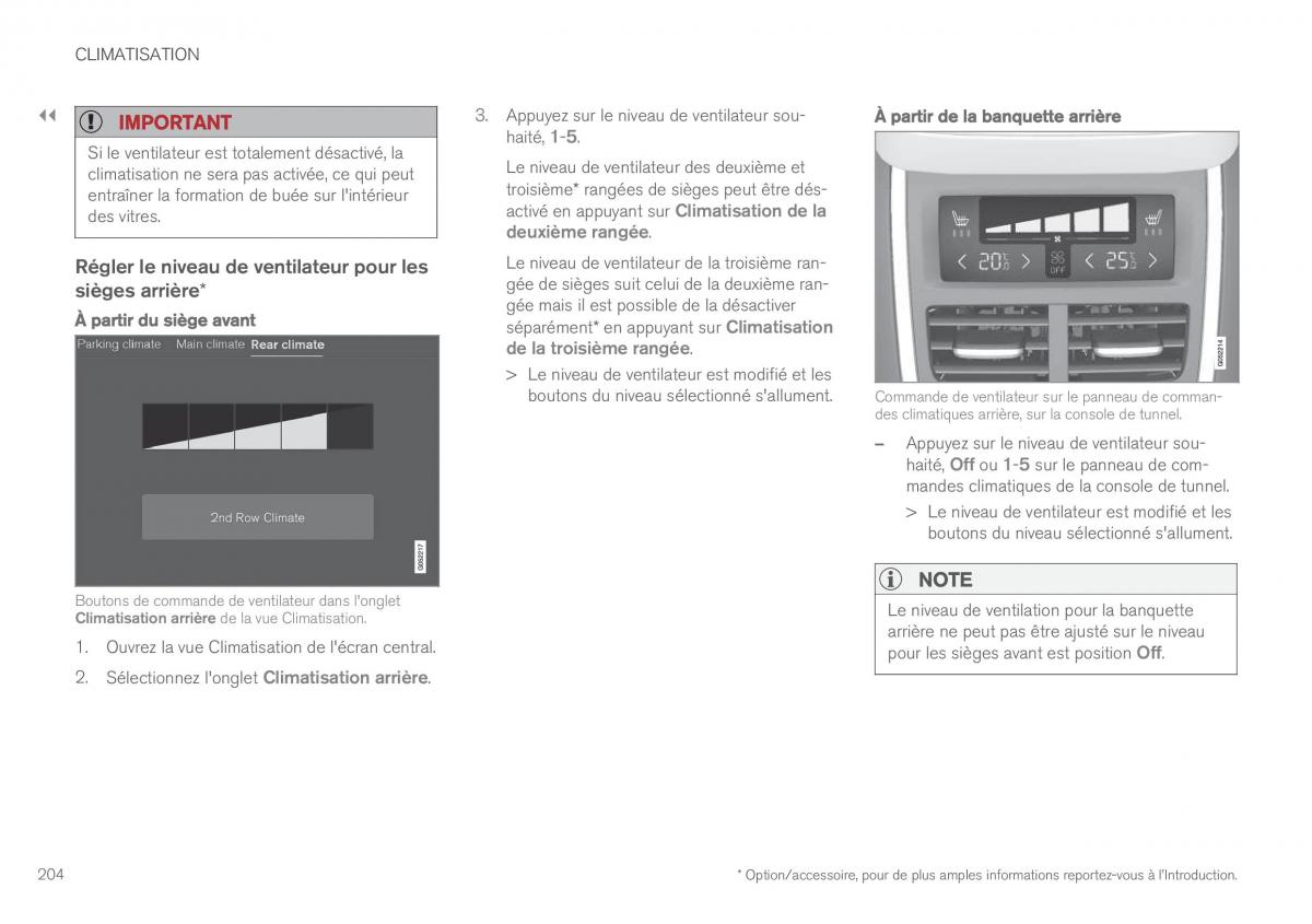 Volvo XC90 II 2 manuel du proprietaire / page 206