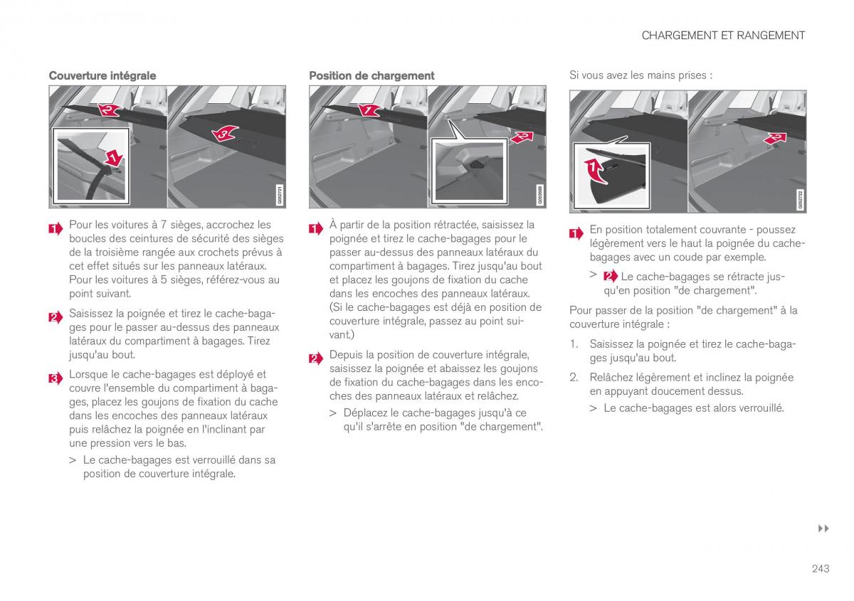 Volvo XC90 II 2 manuel du proprietaire / page 245