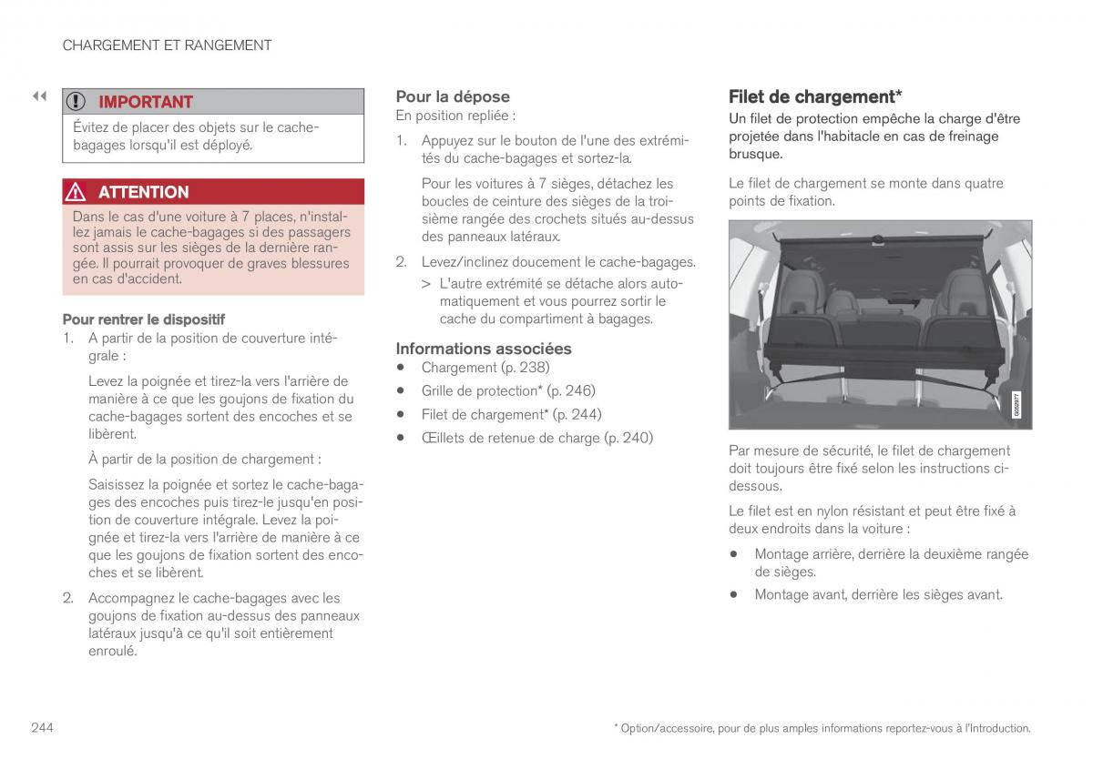 Volvo XC90 II 2 manuel du proprietaire / page 246