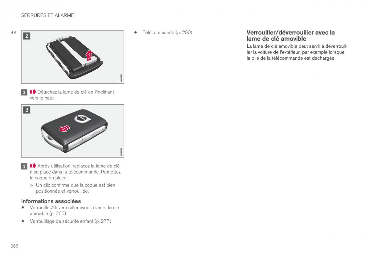 Volvo XC90 II 2 manuel du proprietaire / page 268