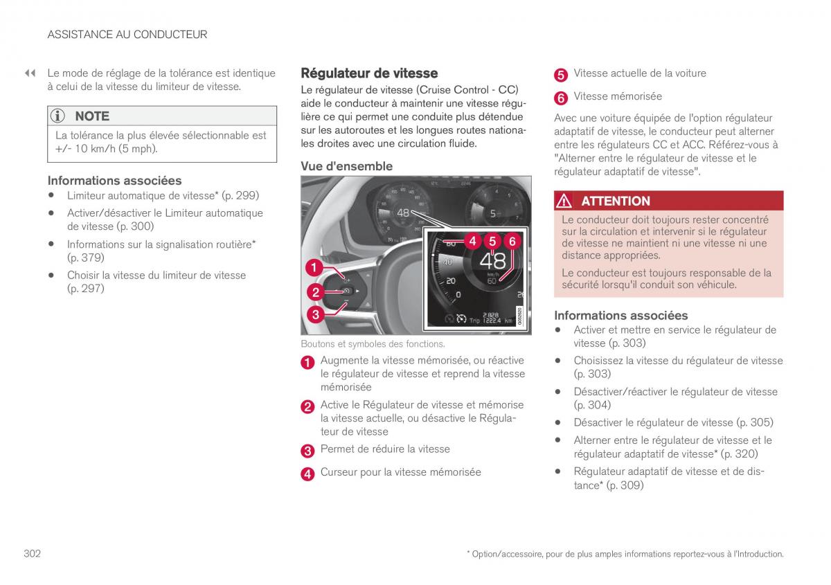 Volvo XC90 II 2 manuel du proprietaire / page 304