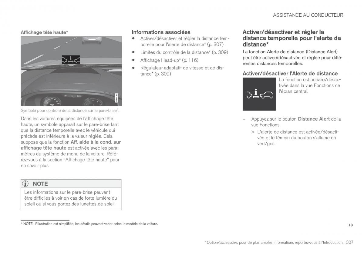 Volvo XC90 II 2 manuel du proprietaire / page 309