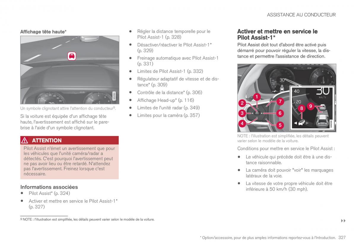 Volvo XC90 II 2 manuel du proprietaire / page 329