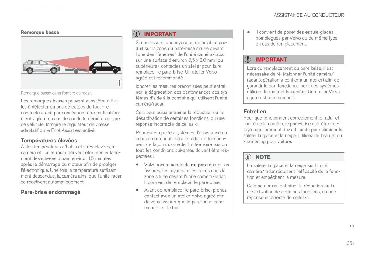 Volvo XC90 II 2 manuel du proprietaire / page 353