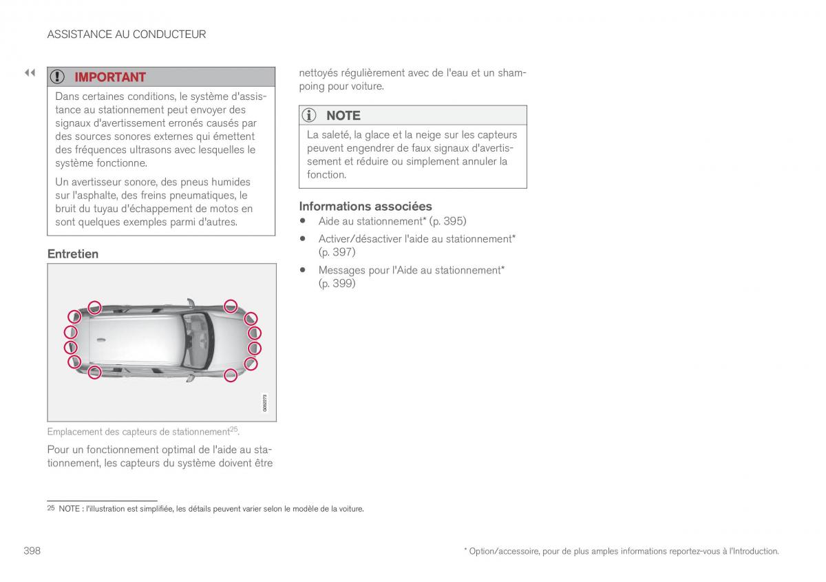 Volvo XC90 II 2 manuel du proprietaire / page 400