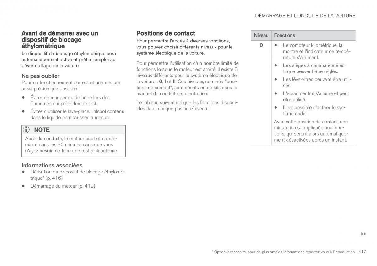 Volvo XC90 II 2 manuel du proprietaire / page 419