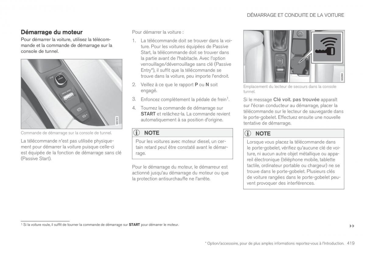 Volvo XC90 II 2 manuel du proprietaire / page 421