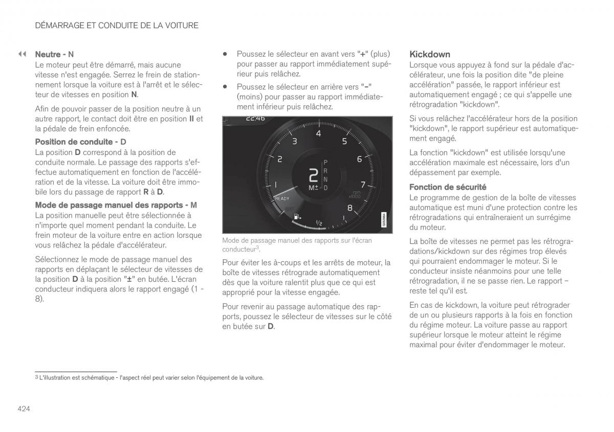 Volvo XC90 II 2 manuel du proprietaire / page 426