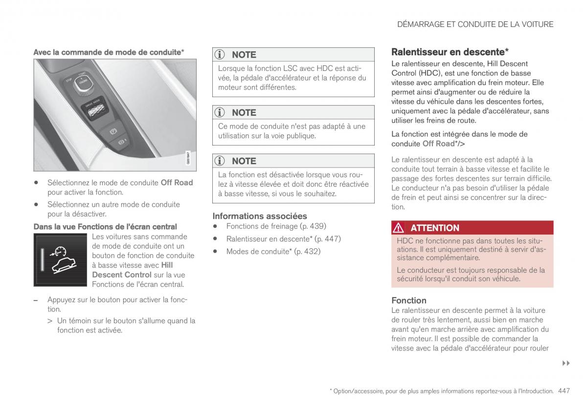 Volvo XC90 II 2 manuel du proprietaire / page 449