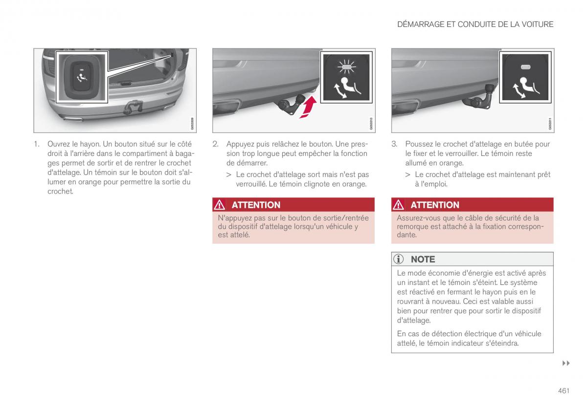 Volvo XC90 II 2 manuel du proprietaire / page 463