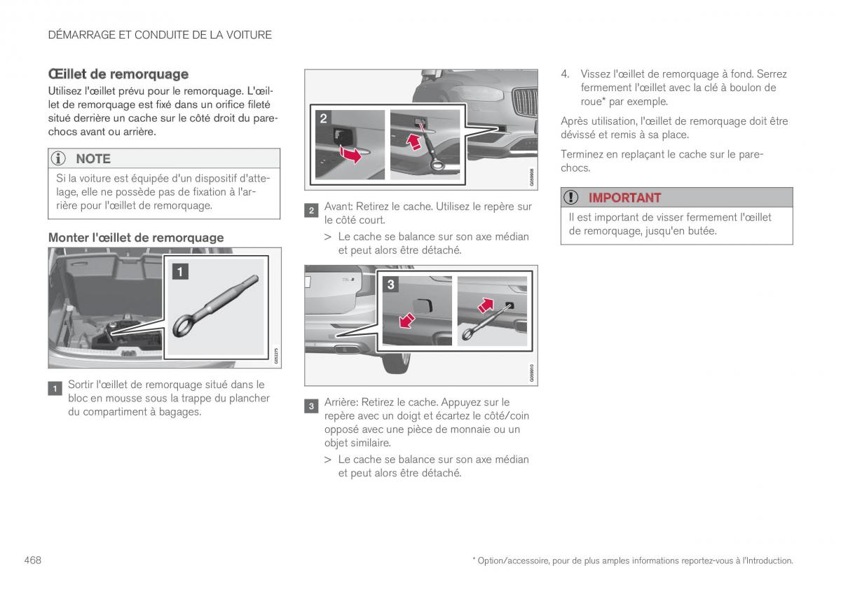 Volvo XC90 II 2 manuel du proprietaire / page 470