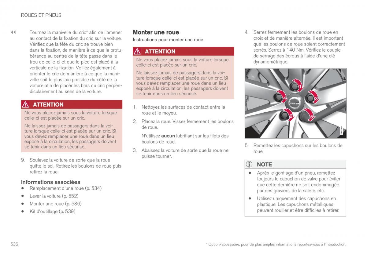 Volvo XC90 II 2 manuel du proprietaire / page 538