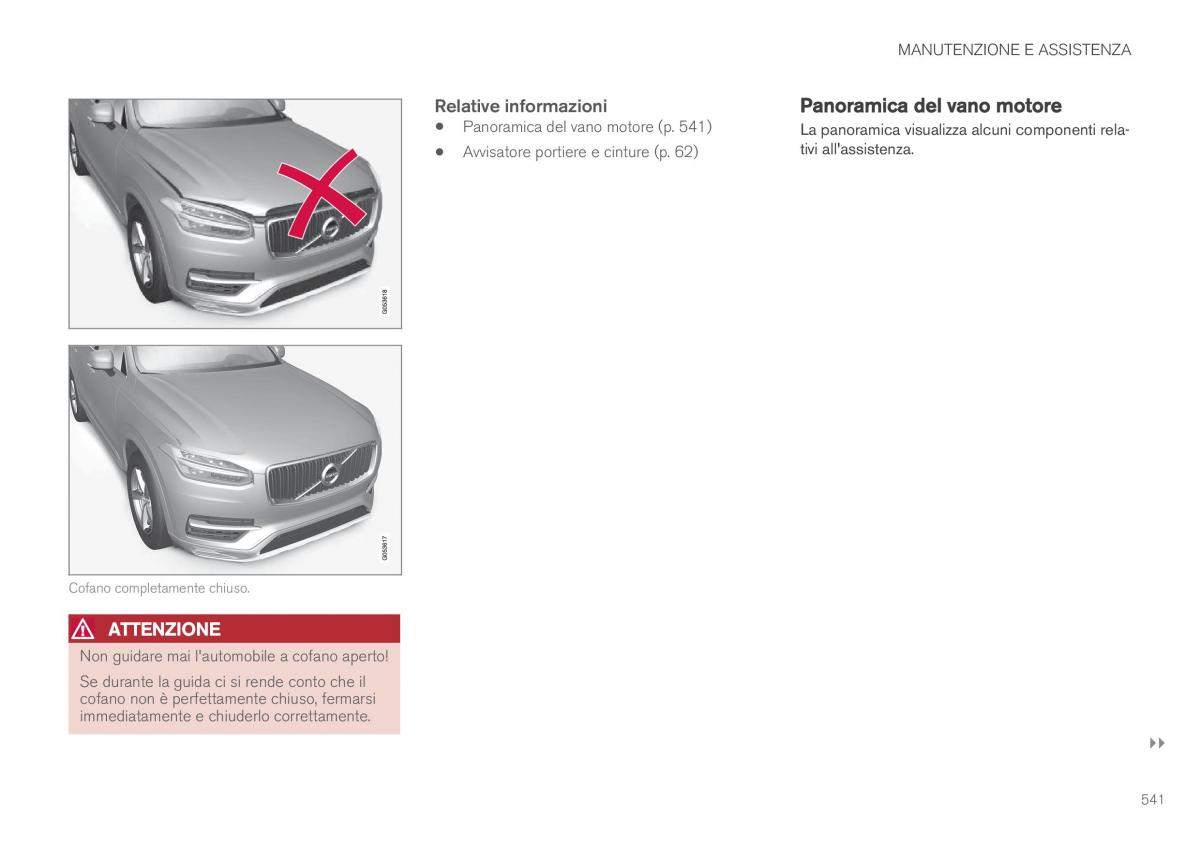 Volvo XC90 II 2 manuale del proprietario / page 543