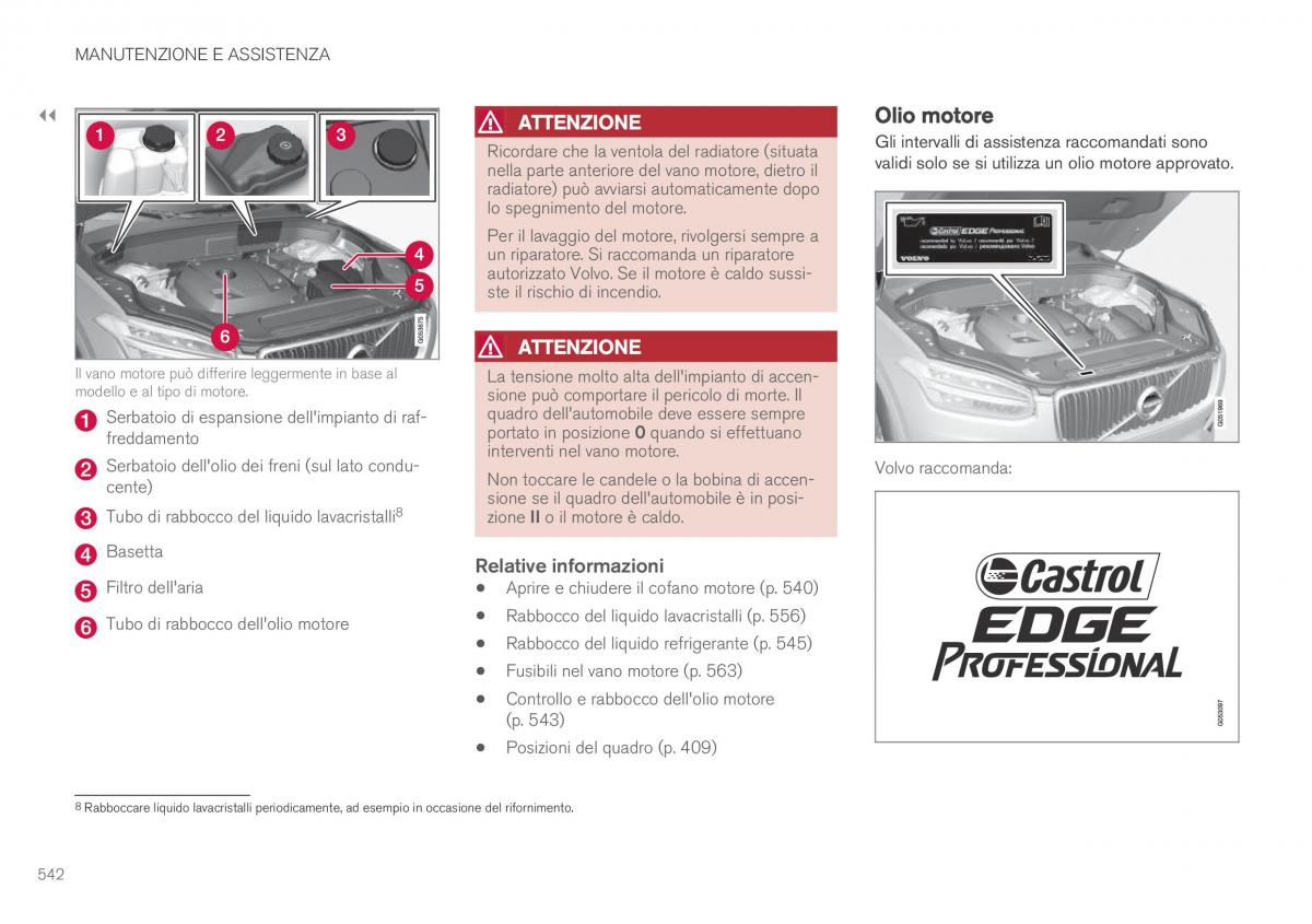 Volvo XC90 II 2 manuale del proprietario / page 544