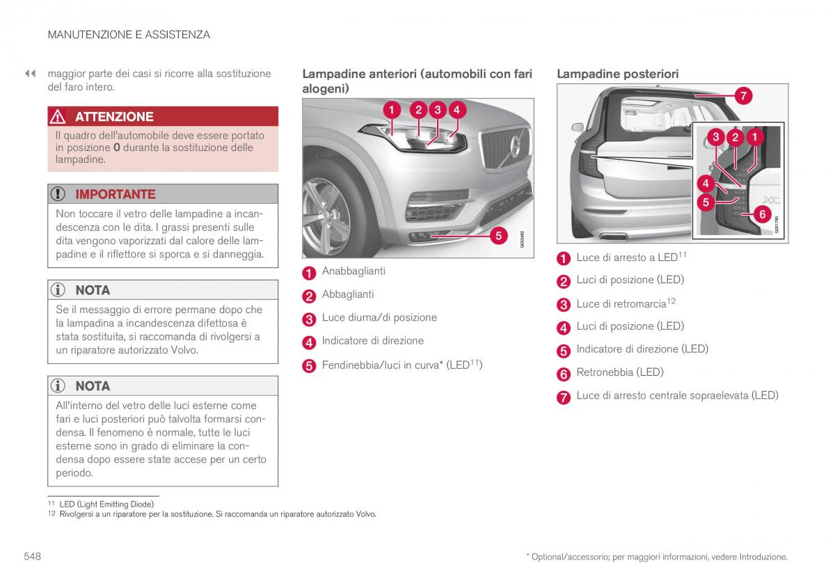 Volvo XC90 II 2 manuale del proprietario / page 550