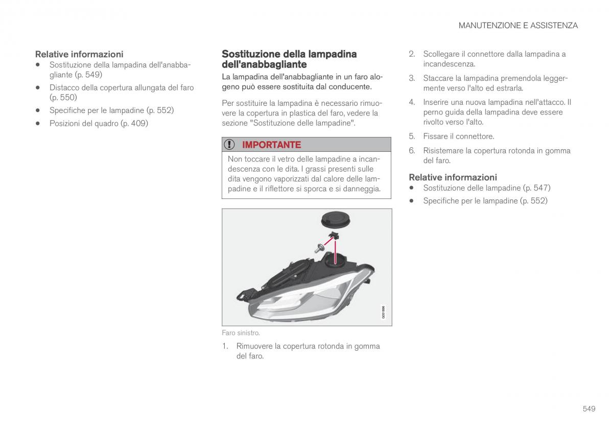 Volvo XC90 II 2 manuale del proprietario / page 551