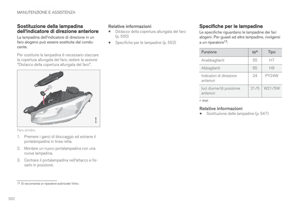 Volvo XC90 II 2 manuale del proprietario / page 554