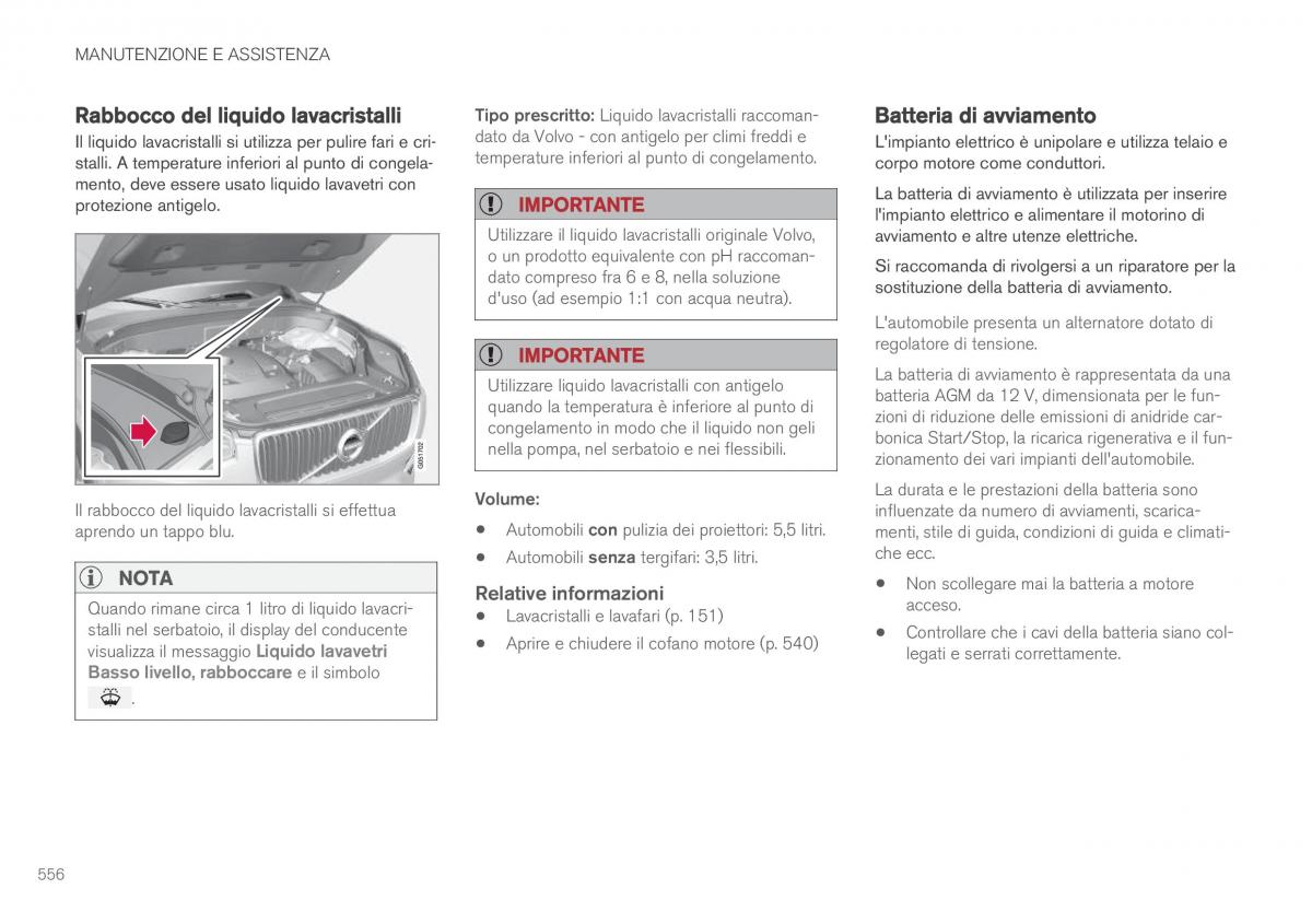 Volvo XC90 II 2 manuale del proprietario / page 558