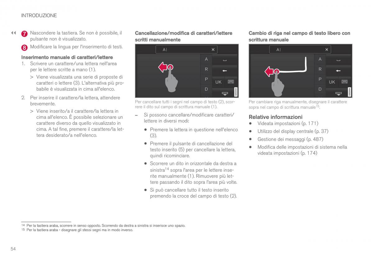 Volvo XC90 II 2 manuale del proprietario / page 56