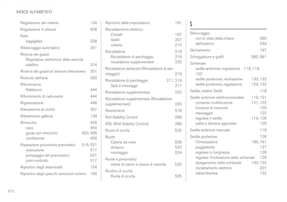 Volvo XC90 II 2 manuale del proprietario / page 614