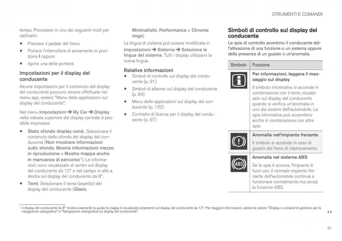 Volvo XC90 II 2 manuale del proprietario / page 93