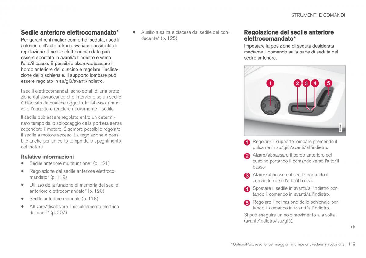 Volvo XC90 II 2 manuale del proprietario / page 121