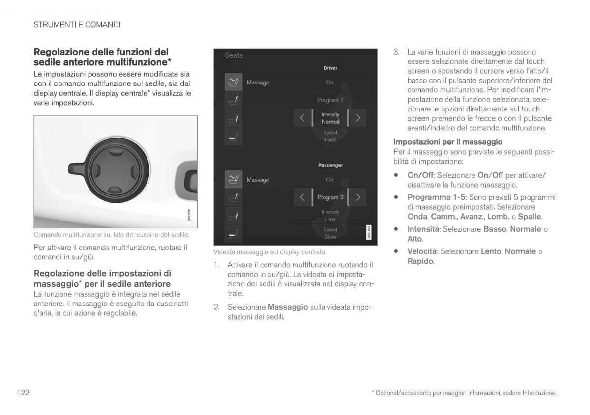 Volvo XC90 II 2 manuale del proprietario / page 124