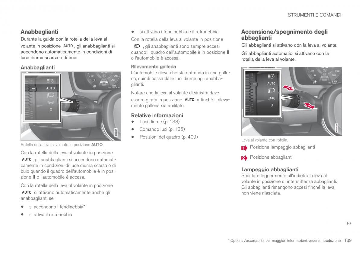 Volvo XC90 II 2 manuale del proprietario / page 141