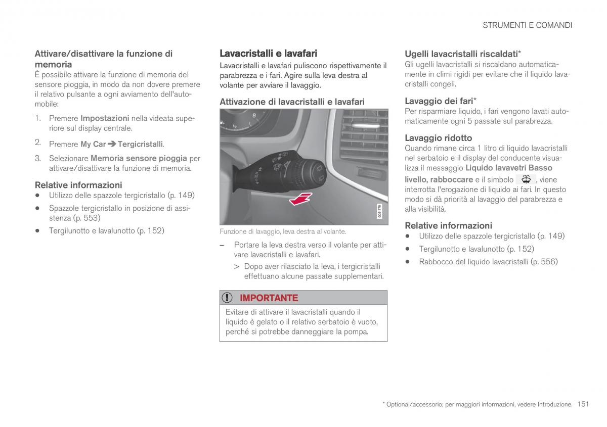 Volvo XC90 II 2 manuale del proprietario / page 153