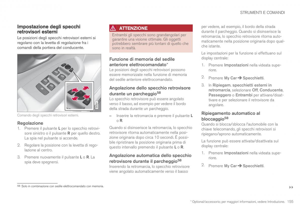 Volvo XC90 II 2 manuale del proprietario / page 157