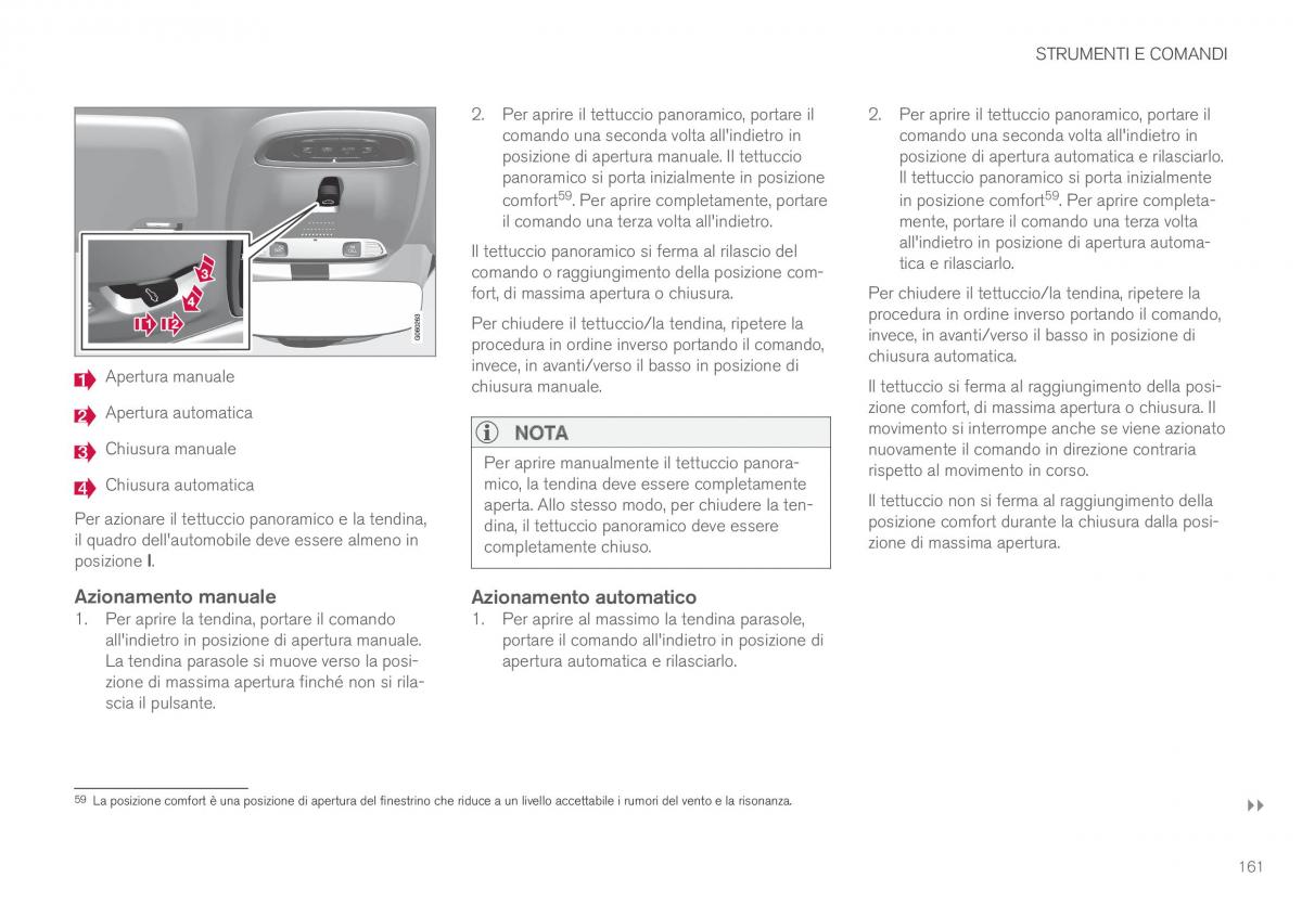 Volvo XC90 II 2 manuale del proprietario / page 163