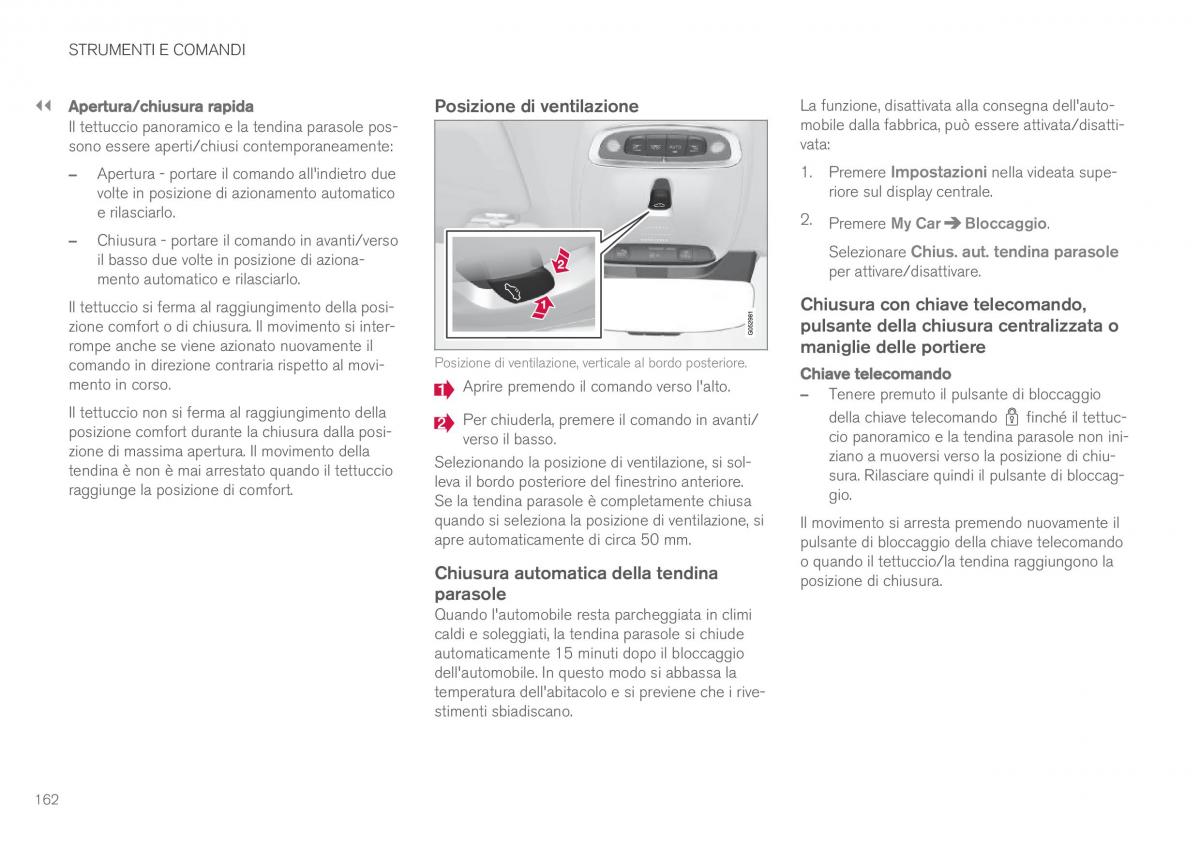 Volvo XC90 II 2 manuale del proprietario / page 164