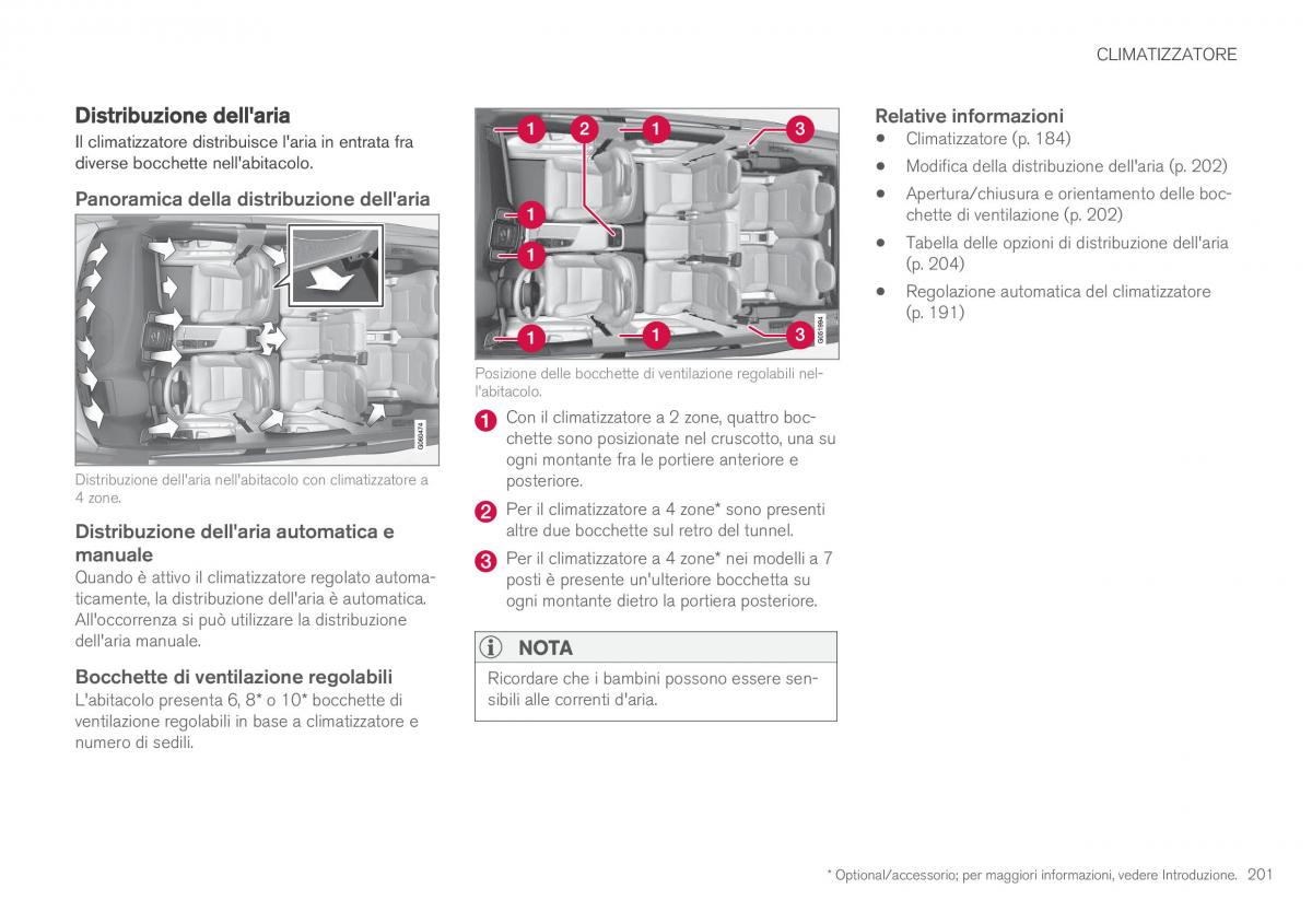 Volvo XC90 II 2 manuale del proprietario / page 203