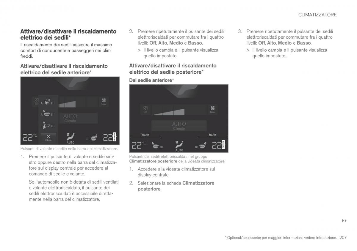 Volvo XC90 II 2 manuale del proprietario / page 209