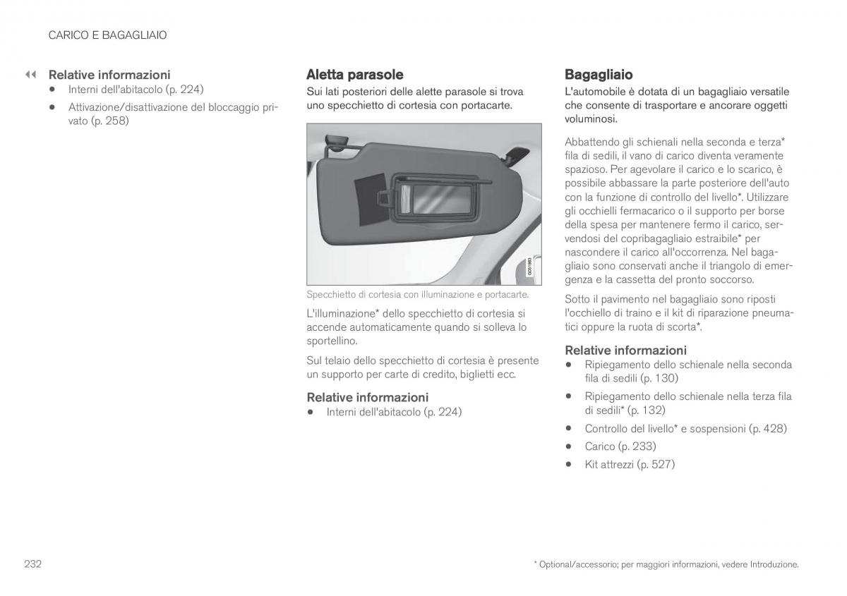 Volvo XC90 II 2 manuale del proprietario / page 234