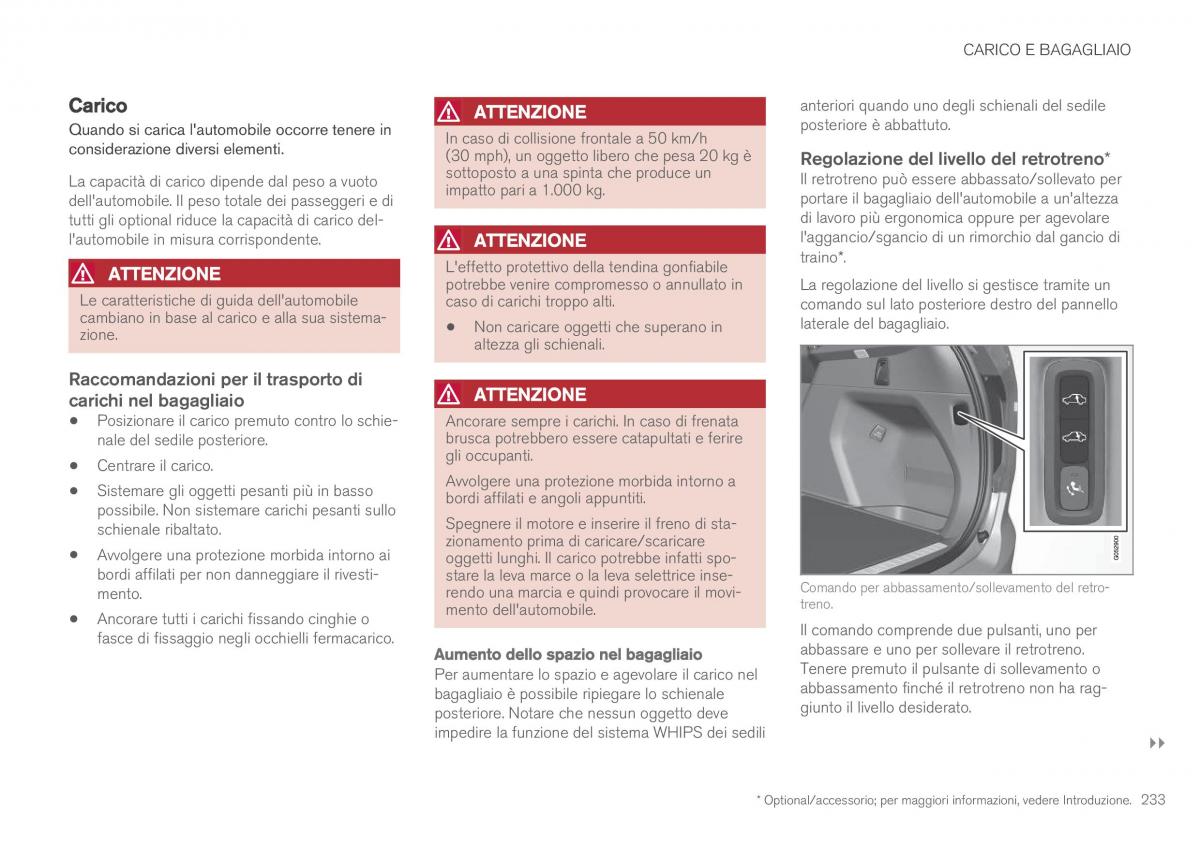 Volvo XC90 II 2 manuale del proprietario / page 235