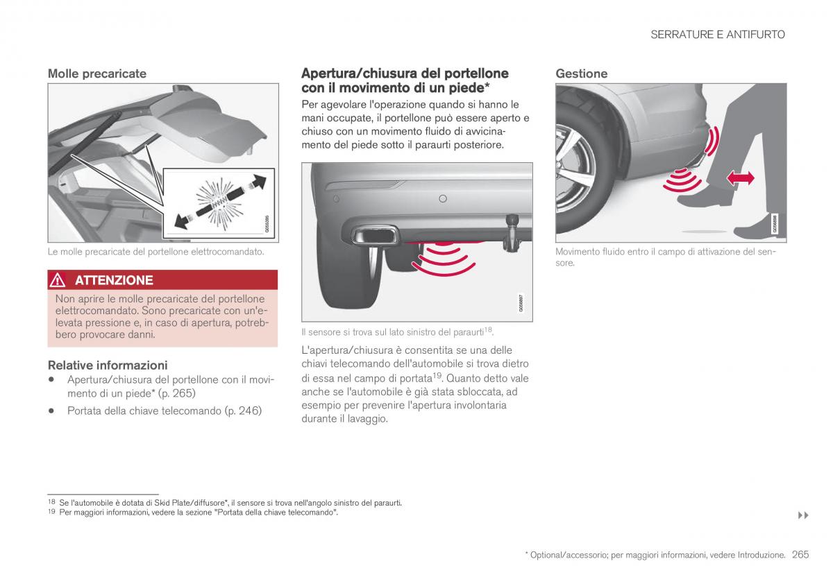 Volvo XC90 II 2 manuale del proprietario / page 267