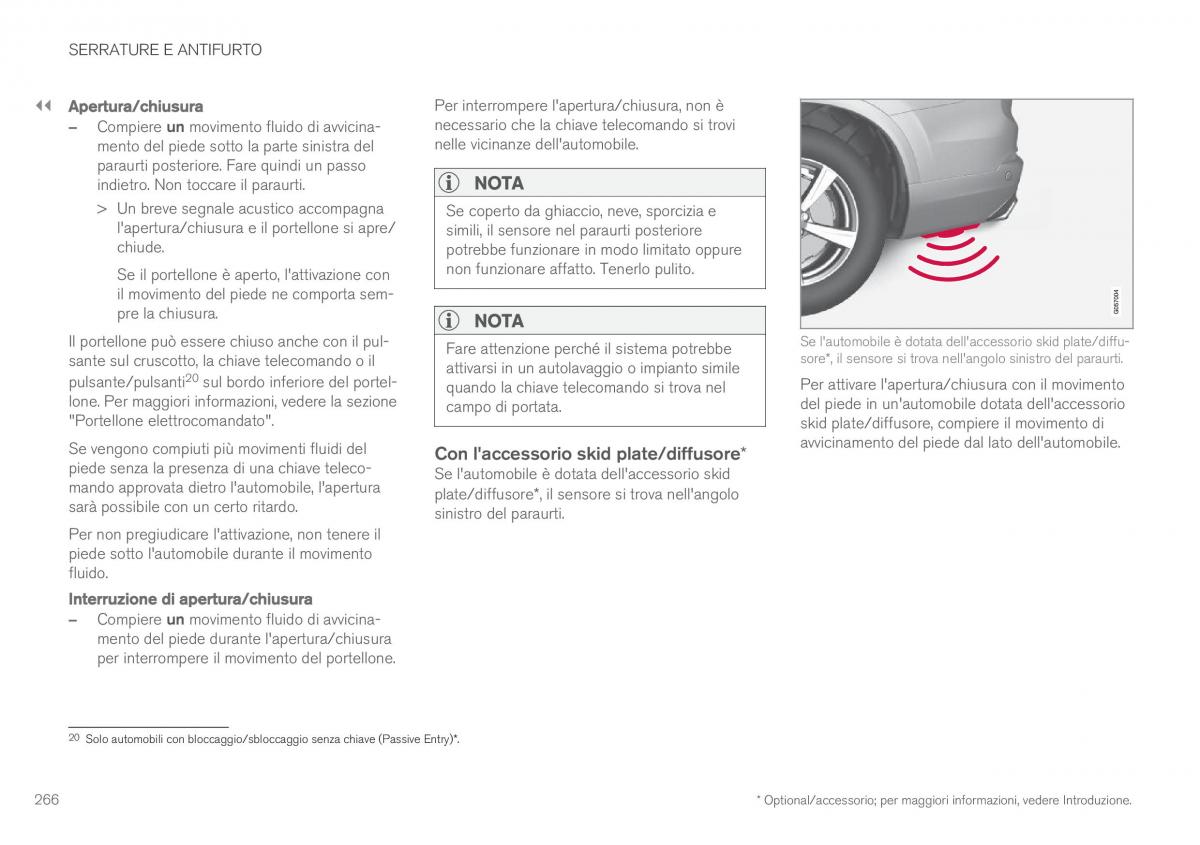 Volvo XC90 II 2 manuale del proprietario / page 268