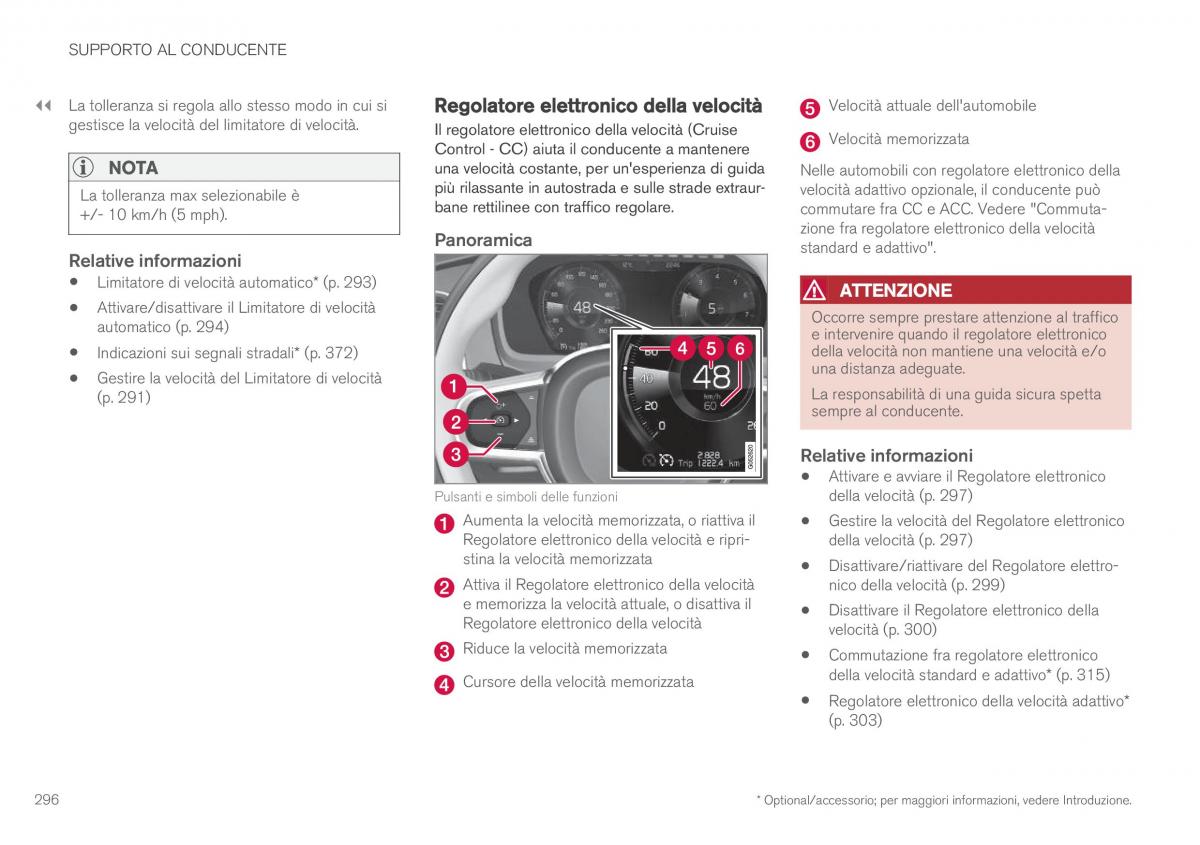 Volvo XC90 II 2 manuale del proprietario / page 298