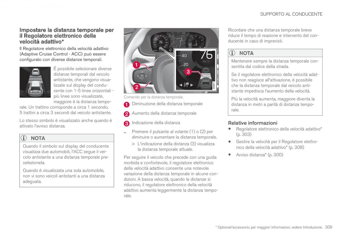 Volvo XC90 II 2 manuale del proprietario / page 311