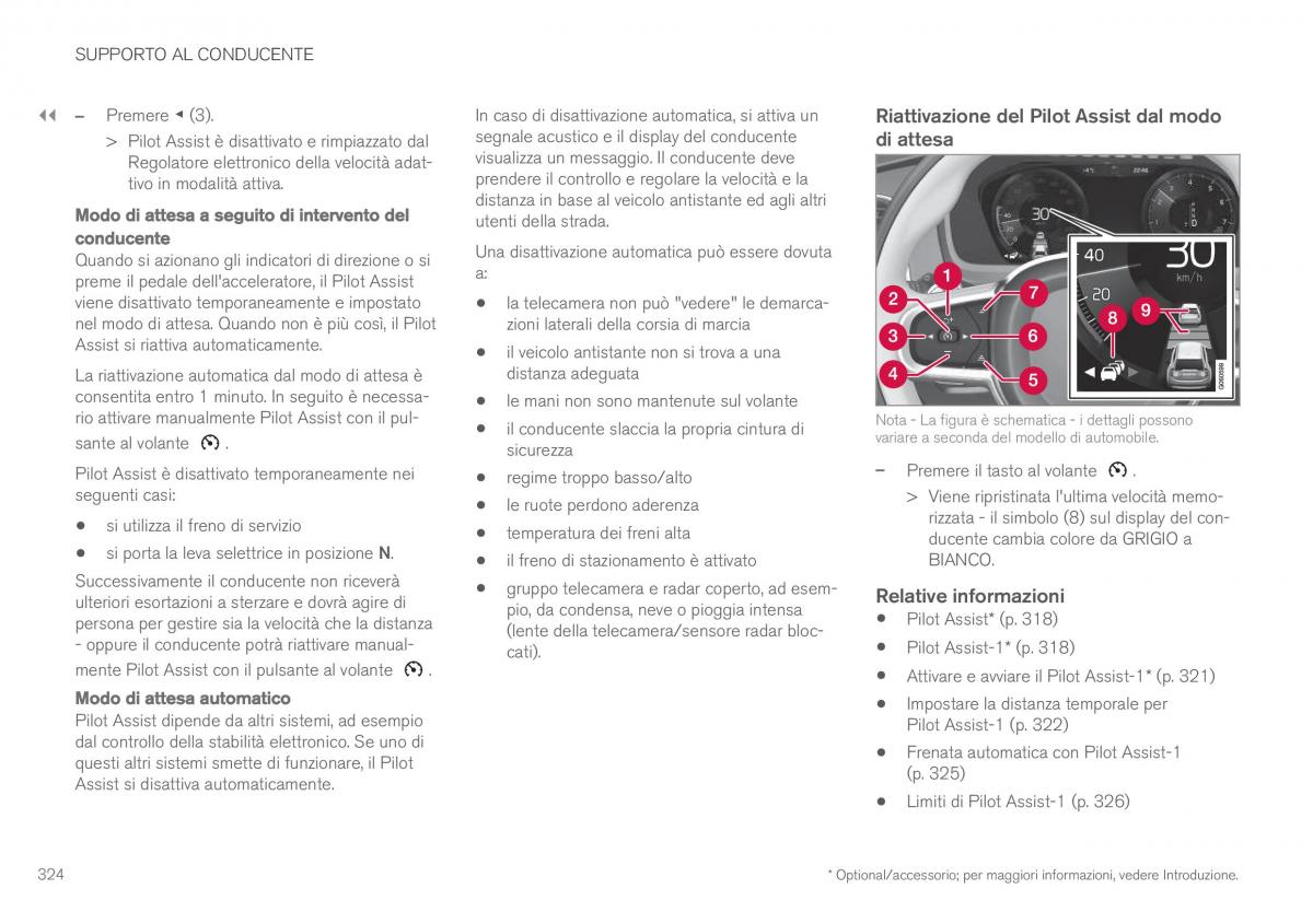 Volvo XC90 II 2 manuale del proprietario / page 326