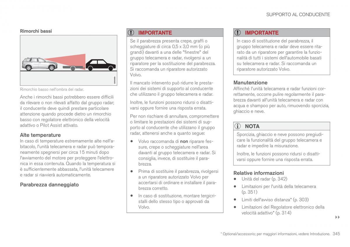 Volvo XC90 II 2 manuale del proprietario / page 347