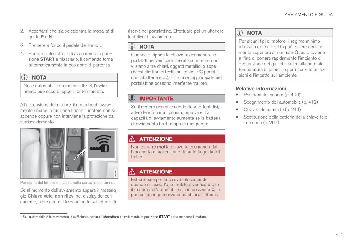 Volvo XC90 II 2 manuale del proprietario / page 413