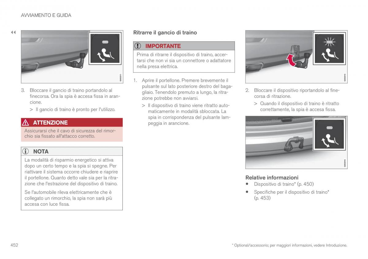 Volvo XC90 II 2 manuale del proprietario / page 454