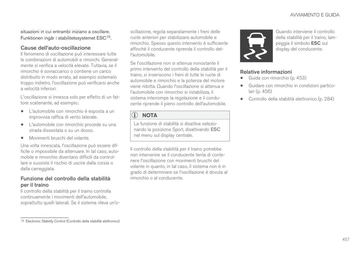 Volvo XC90 II 2 manuale del proprietario / page 459