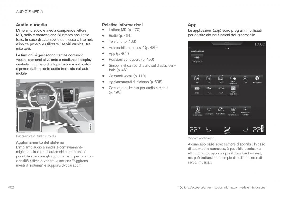 Volvo XC90 II 2 manuale del proprietario / page 464