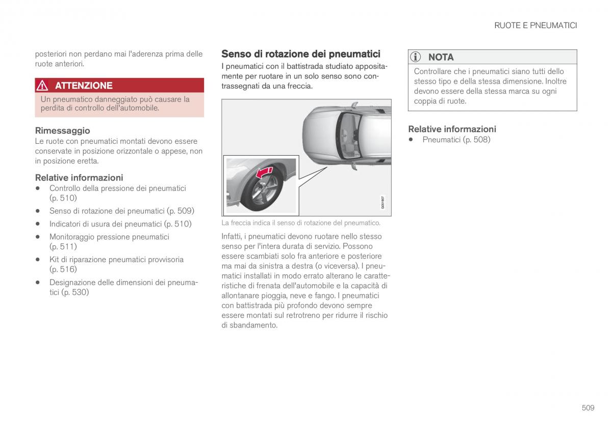 Volvo XC90 II 2 manuale del proprietario / page 511