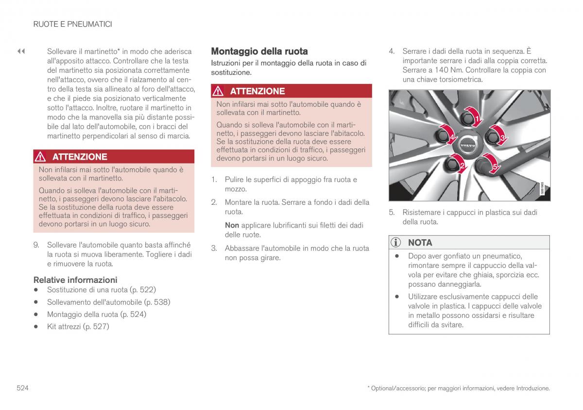 Volvo XC90 II 2 manuale del proprietario / page 526