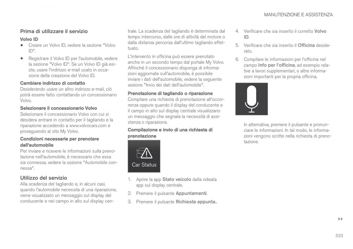 Volvo XC90 II 2 manuale del proprietario / page 535