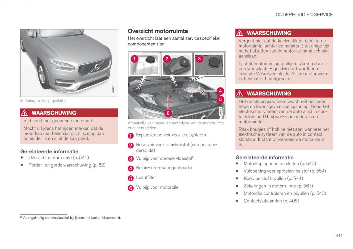 Volvo XC90 II 2 handleiding / page 543